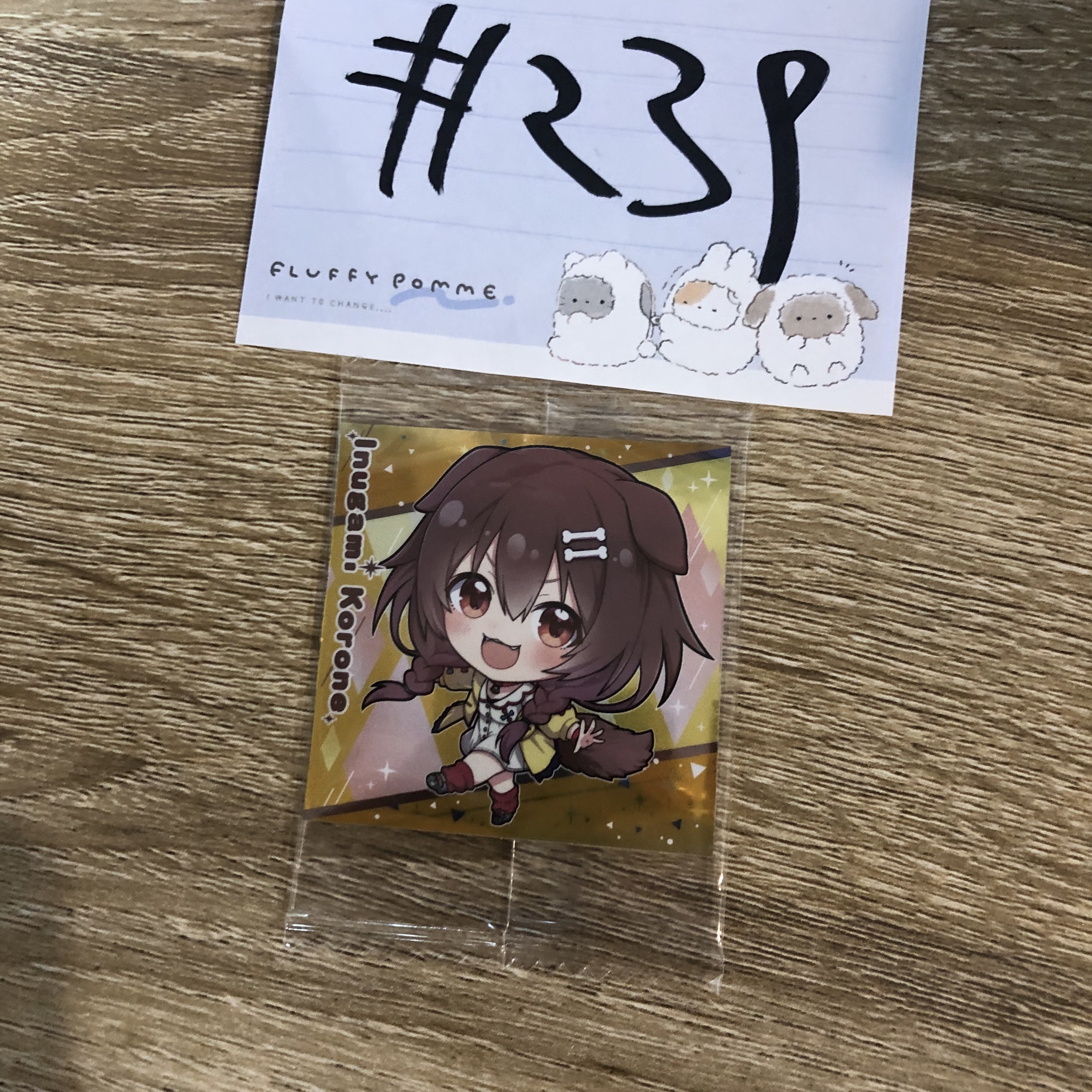 HOLOLIVE  KORONE 貼紙#239