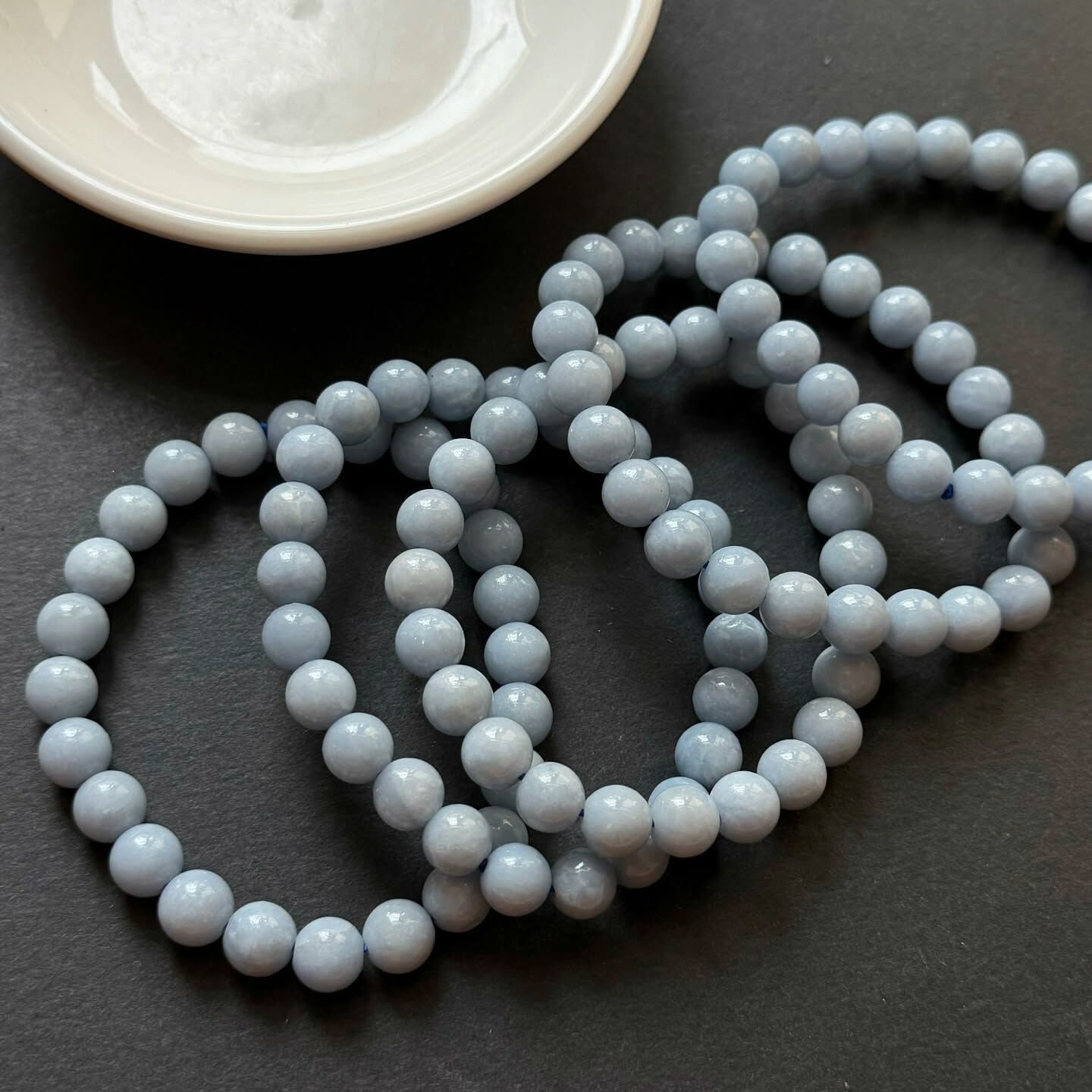 [原石] 天使石 水晶手串