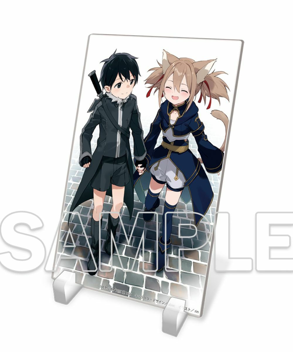 預購-『Sword Art Online刀劍神域 IF』 壓克力板 Ver.高野小鹿×rin【日本進口精品】