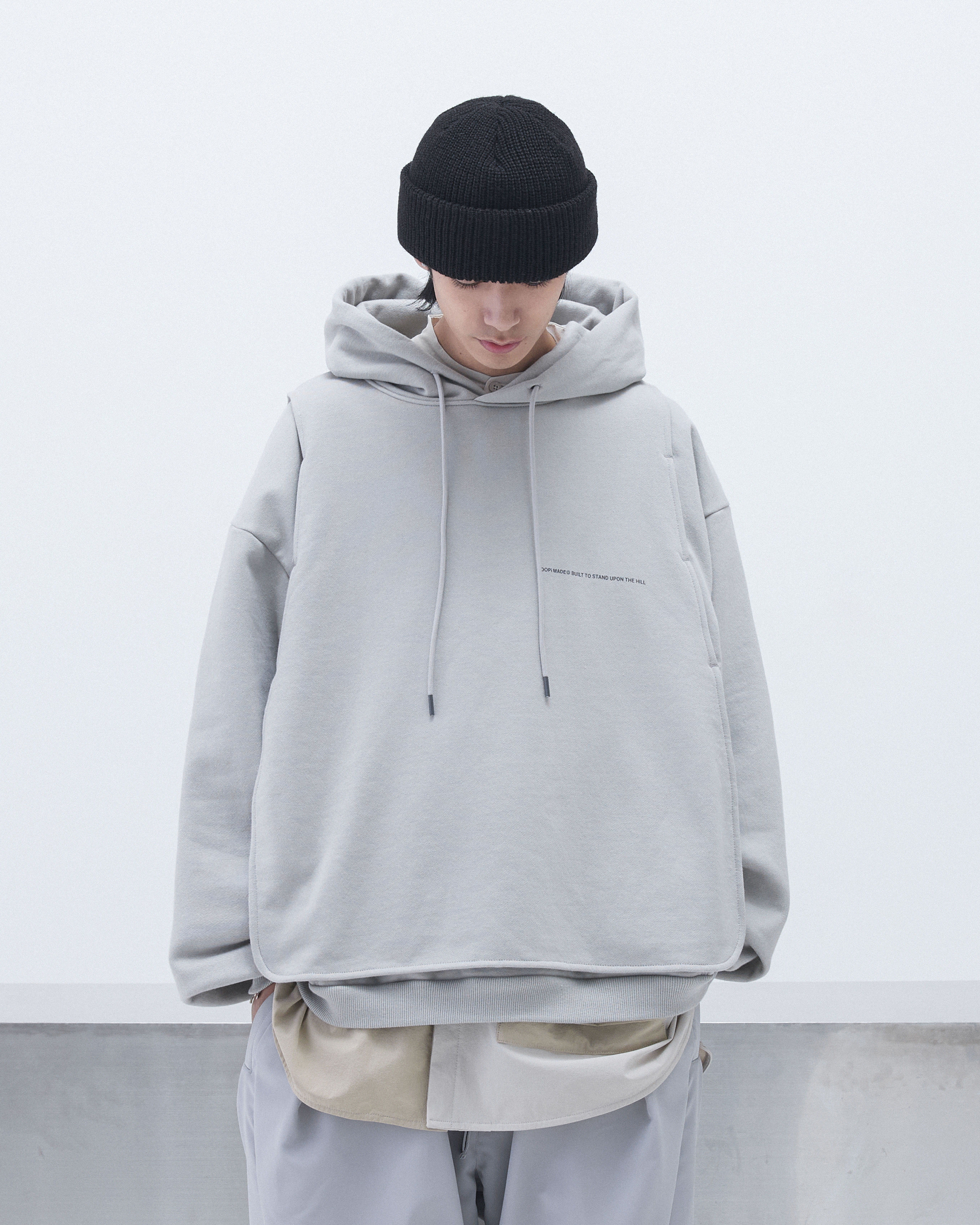 GOOPiMADE G7-H3 “Mantle” Double-Layer Hoodie - L-Gray