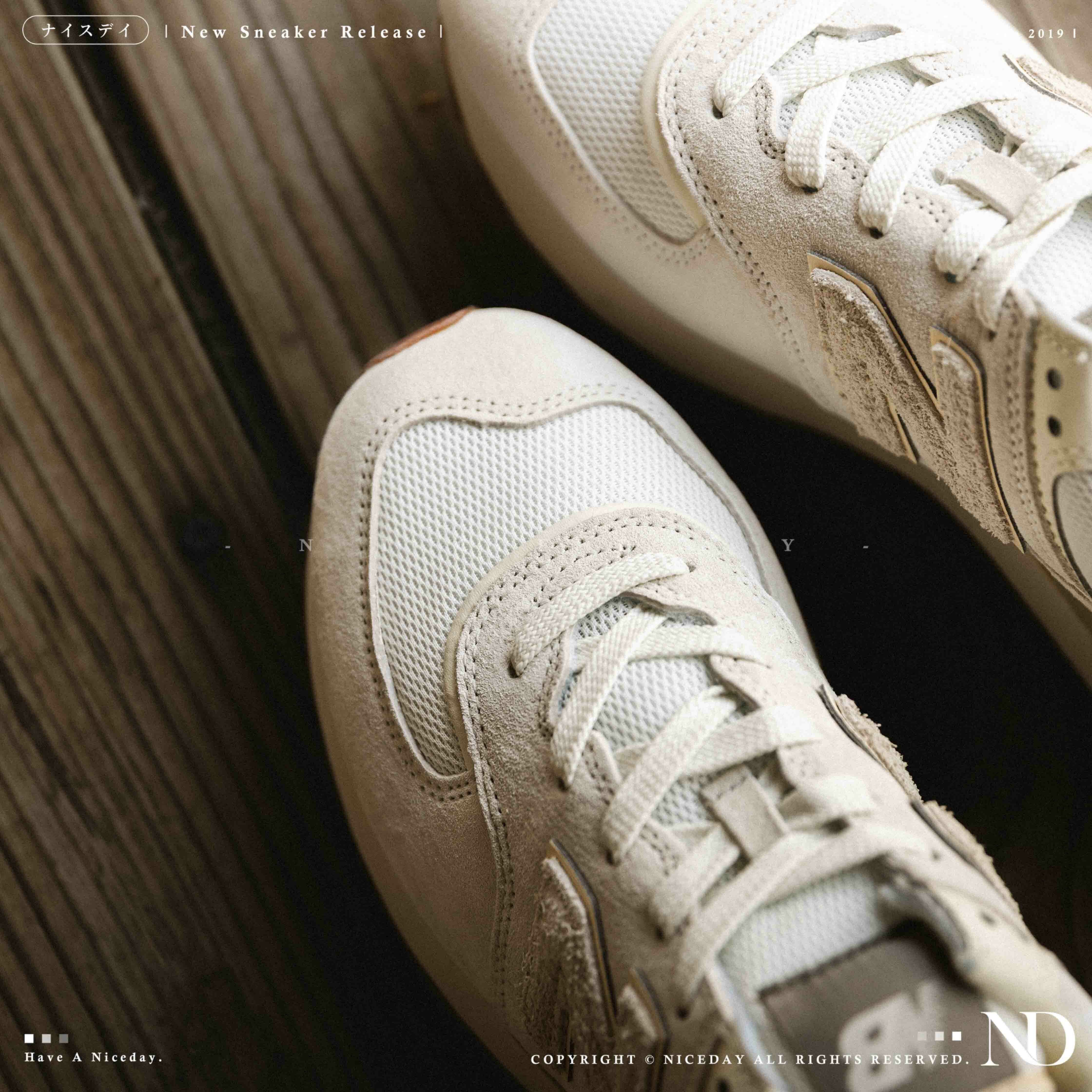 NICEDAY 現貨 New Balance 574 奶茶 米白 米黃 復古 淺棕 男女鞋 U574LGWO