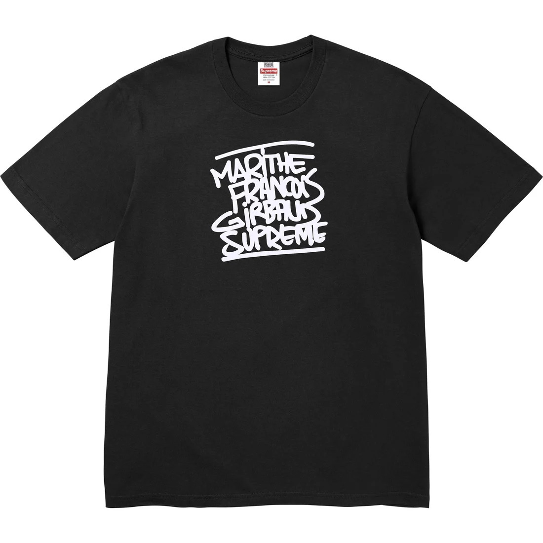 [現貨] Supreme SS25 Marithé + François Girbaud Tee | Black