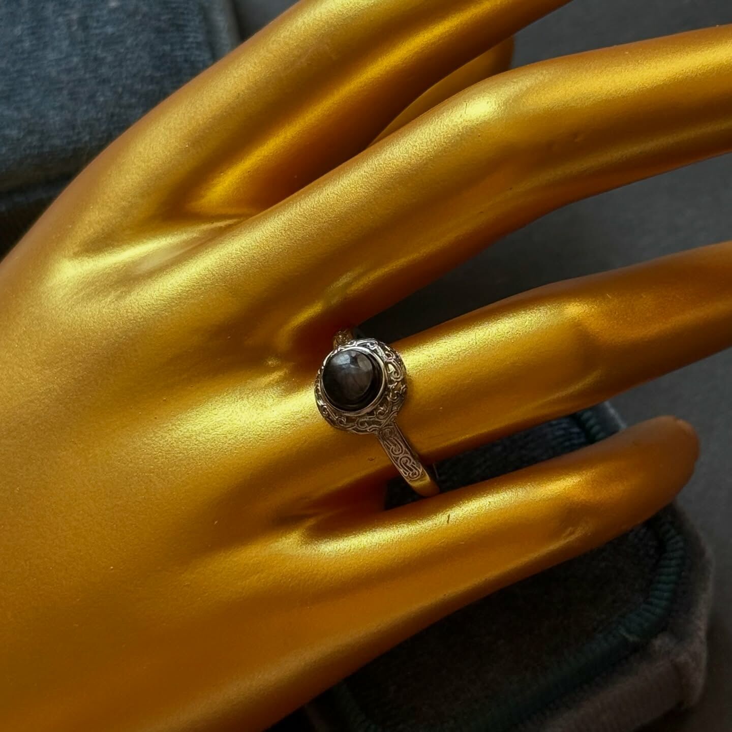 [原石] 埃及幸運石 金運石 戒指