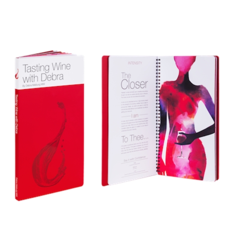 Debra Meiburg Tasting Wine Debra