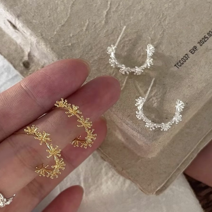 人間小煙花c圈耳釘/現貨