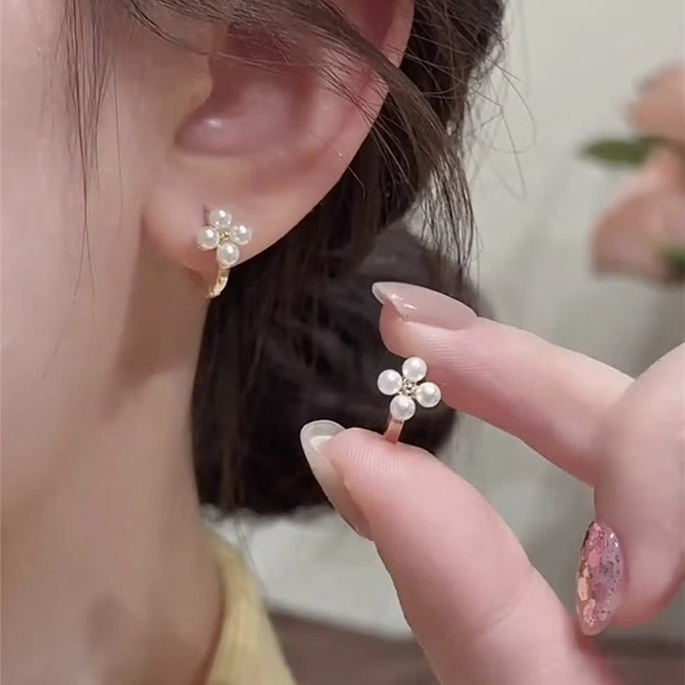 mini小珍珠老花耳釦釘