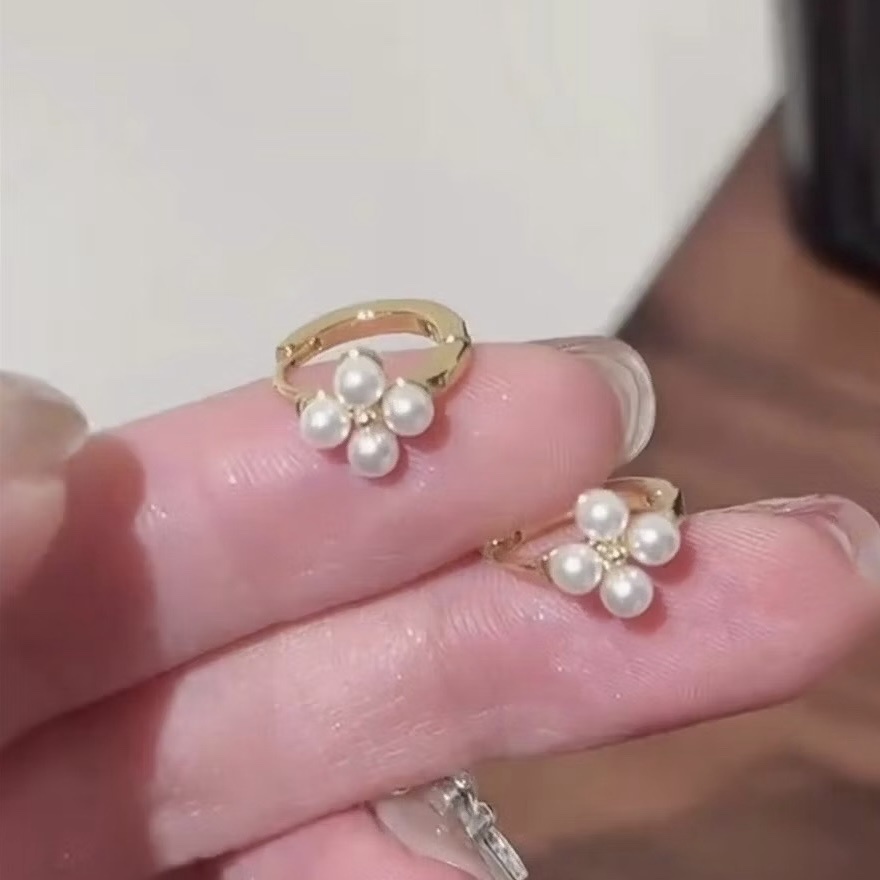 mini小珍珠老花耳釦釘