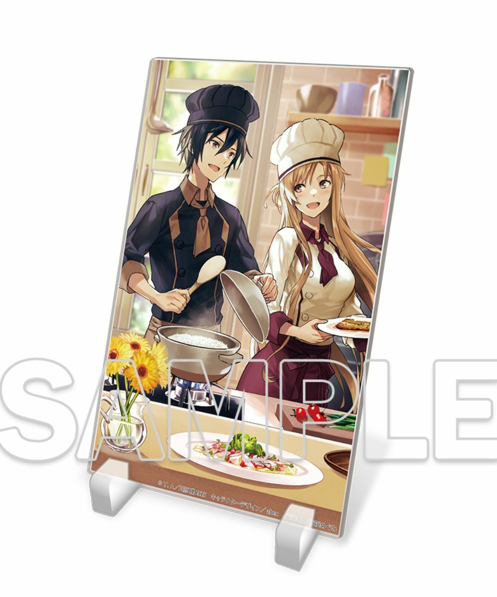 預購-『Sword Art Online刀劍神域 IF』 壓克力板 Ver.Ｙ．Ａ×長浜めぐみ【日本進口精品】