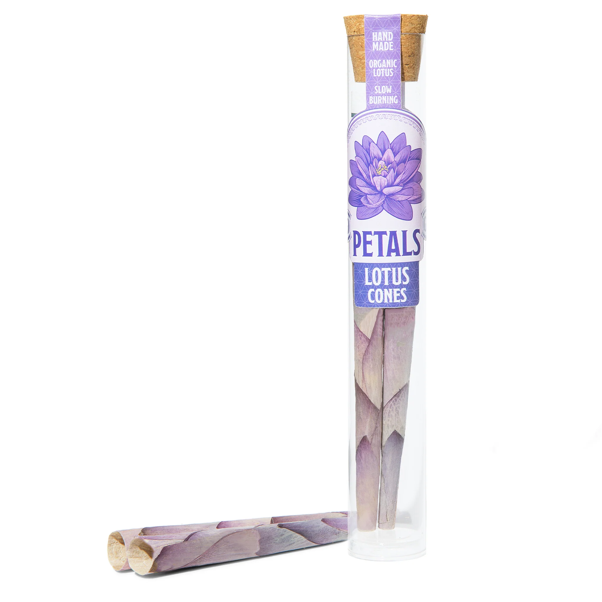 PETALS LOTUS ROSES ORGANIC 2 KING CONES