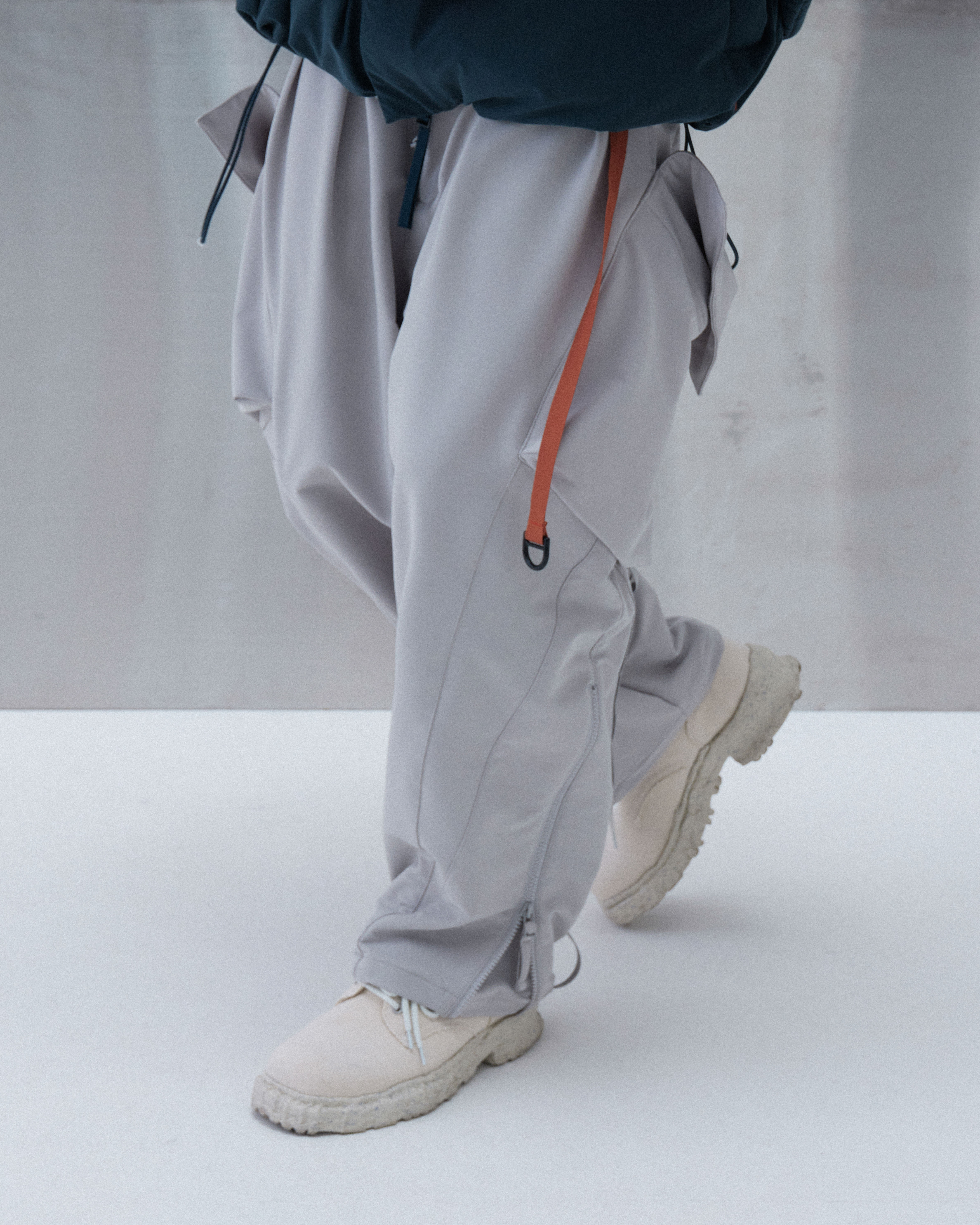 エンフォルド FORMED EGG PANTS グレー EEL Products - Barrel Pants -パンツ-（F.Gray / F.グレー