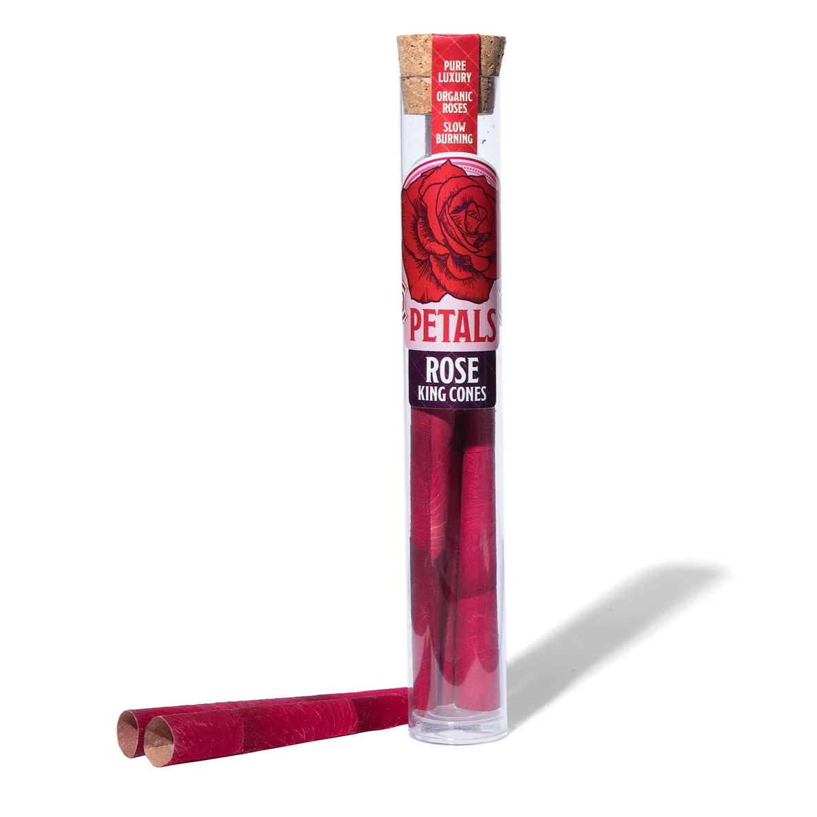 PETALS ROYAL BLOOD ROSES ORGANIC 2 KING CONES