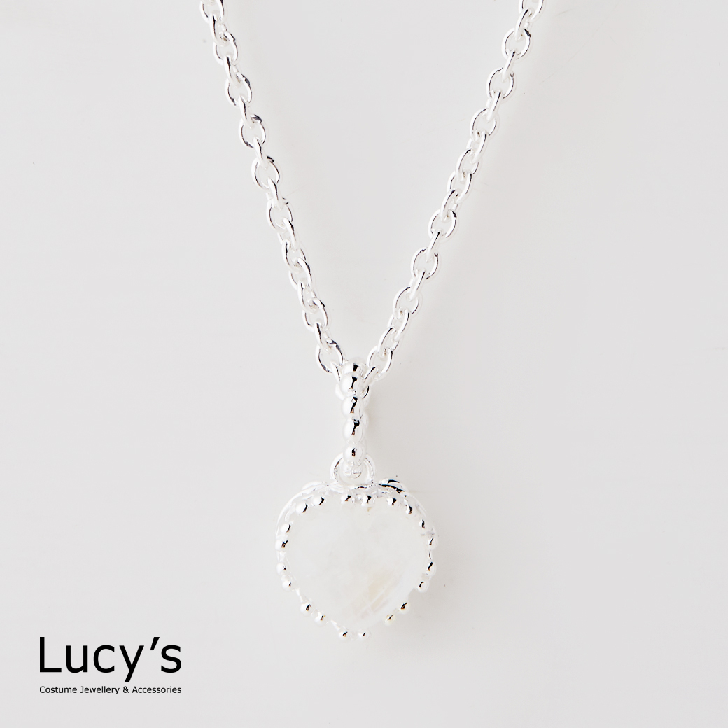 925純銀 月光純愛 項鍊 (94158/42426)