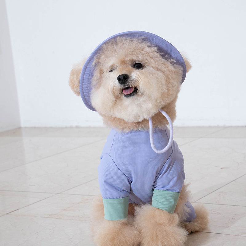 puppygallery｜ 外出涼感漁夫帽  淡紫