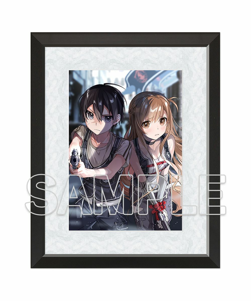 預購-『Sword Art Online刀劍神域 IF』 A5複製原畫 Ver.香坂マト×あるみっく【日本進口精品】