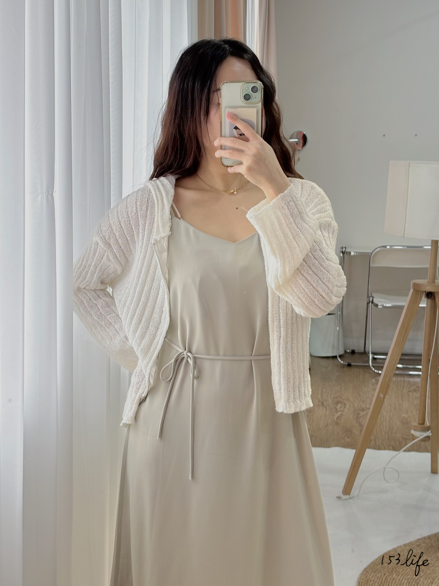 |現貨|針織拉鍊連帽外套(2色)