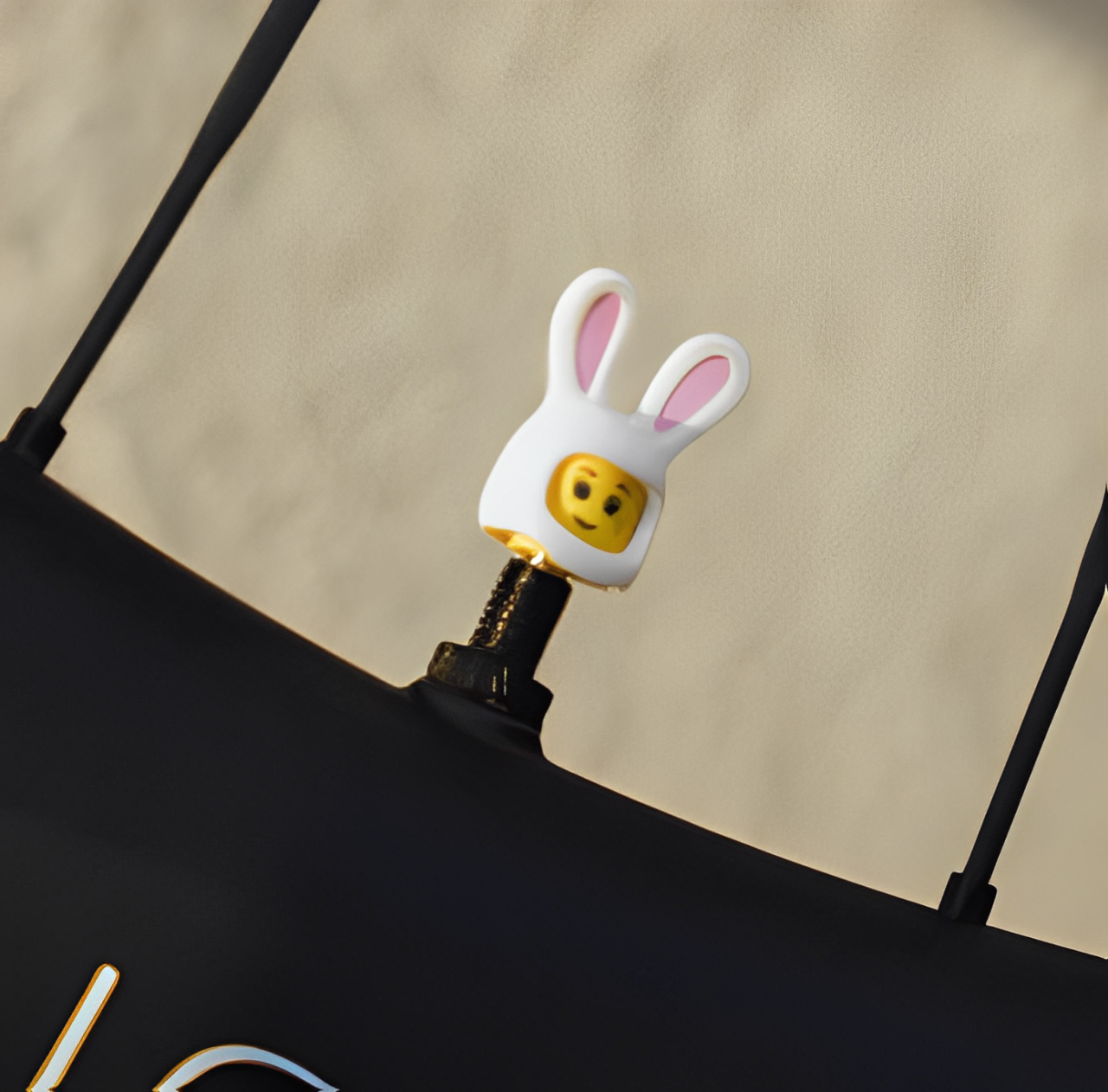 【Cleary bike】樂高角色氣嘴塞 - 雪白兔兔女孩 / 2入一對