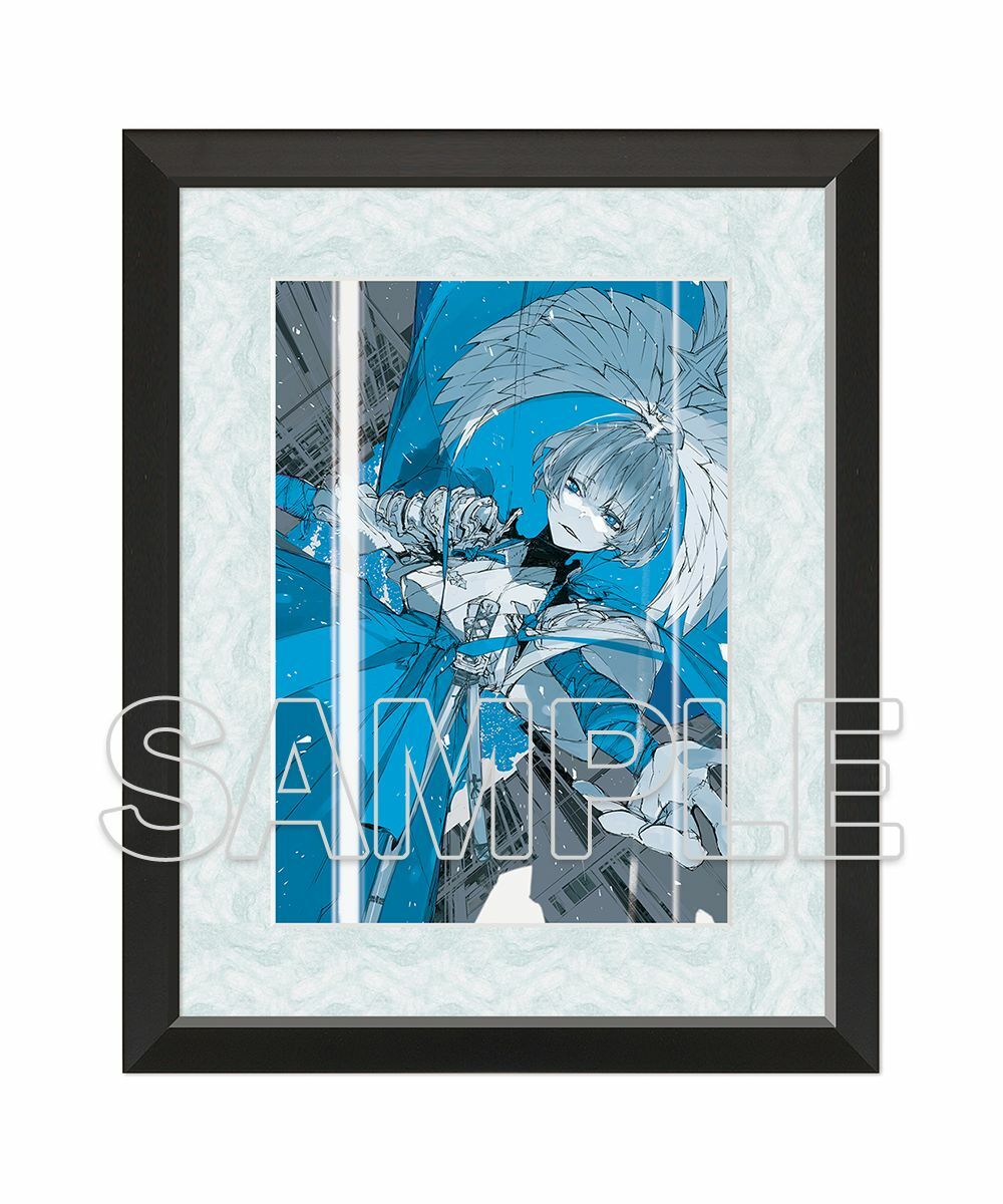 預購-『Sword Art Online刀劍神域 IF』 A5複製原畫 Ver.周藤 蓮×星河シワス【日本進口精品】