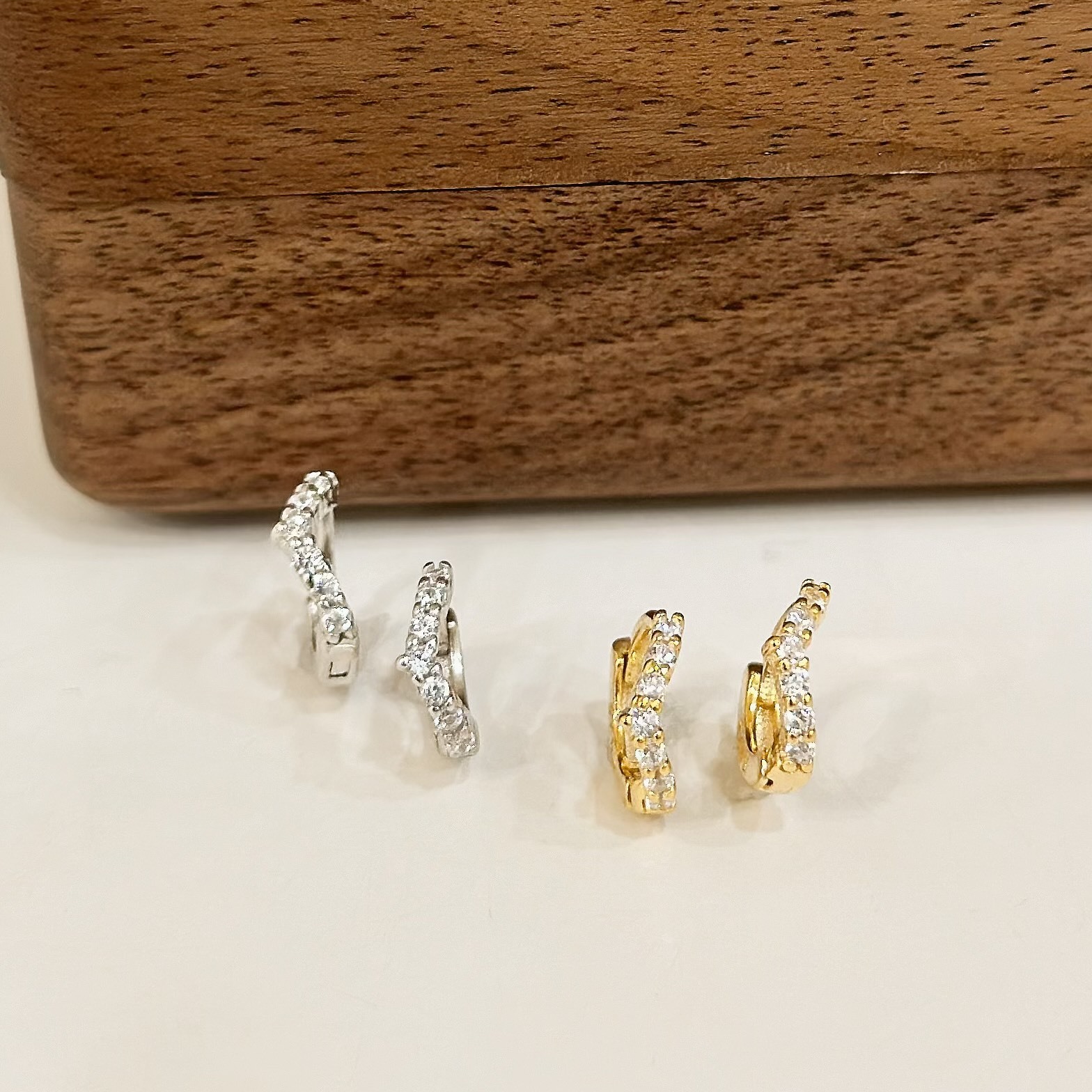 H22排鑽魚尾純銀易扣