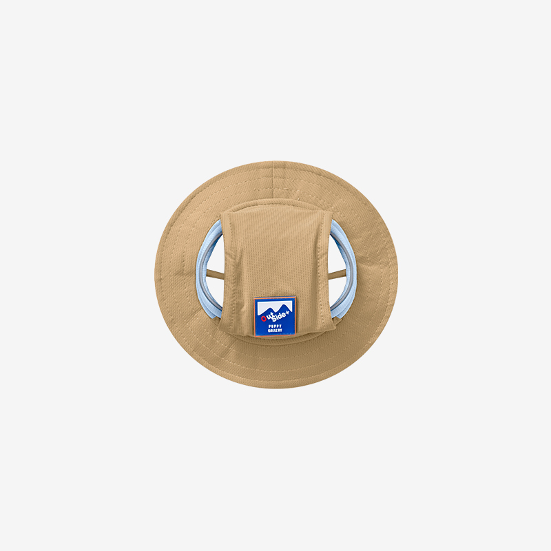 puppygallery｜ 外出涼感漁夫帽  棕