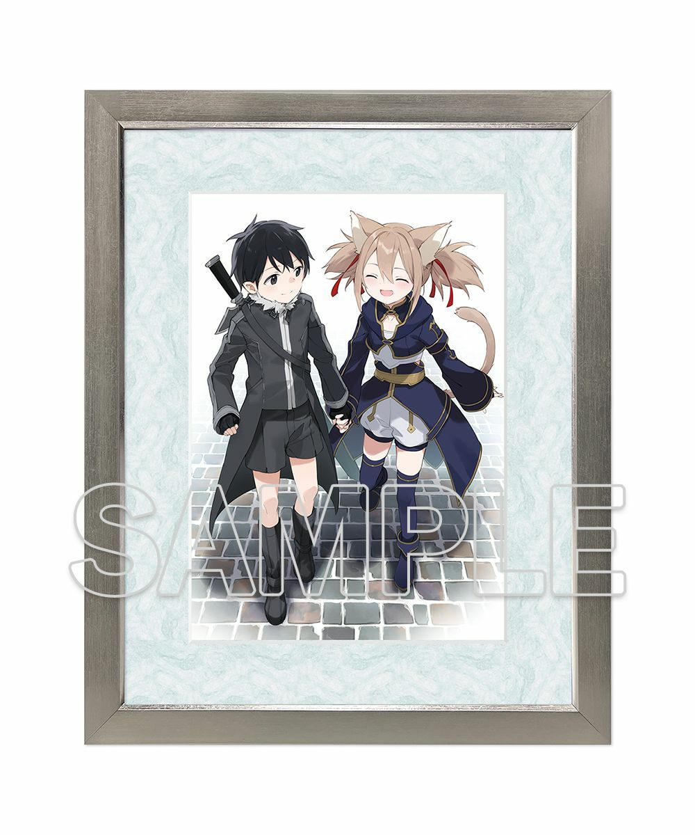 預購-『Sword Art Online刀劍神域 IF』 A5複製原畫 Ver.高野小鹿×rin【日本進口精品】