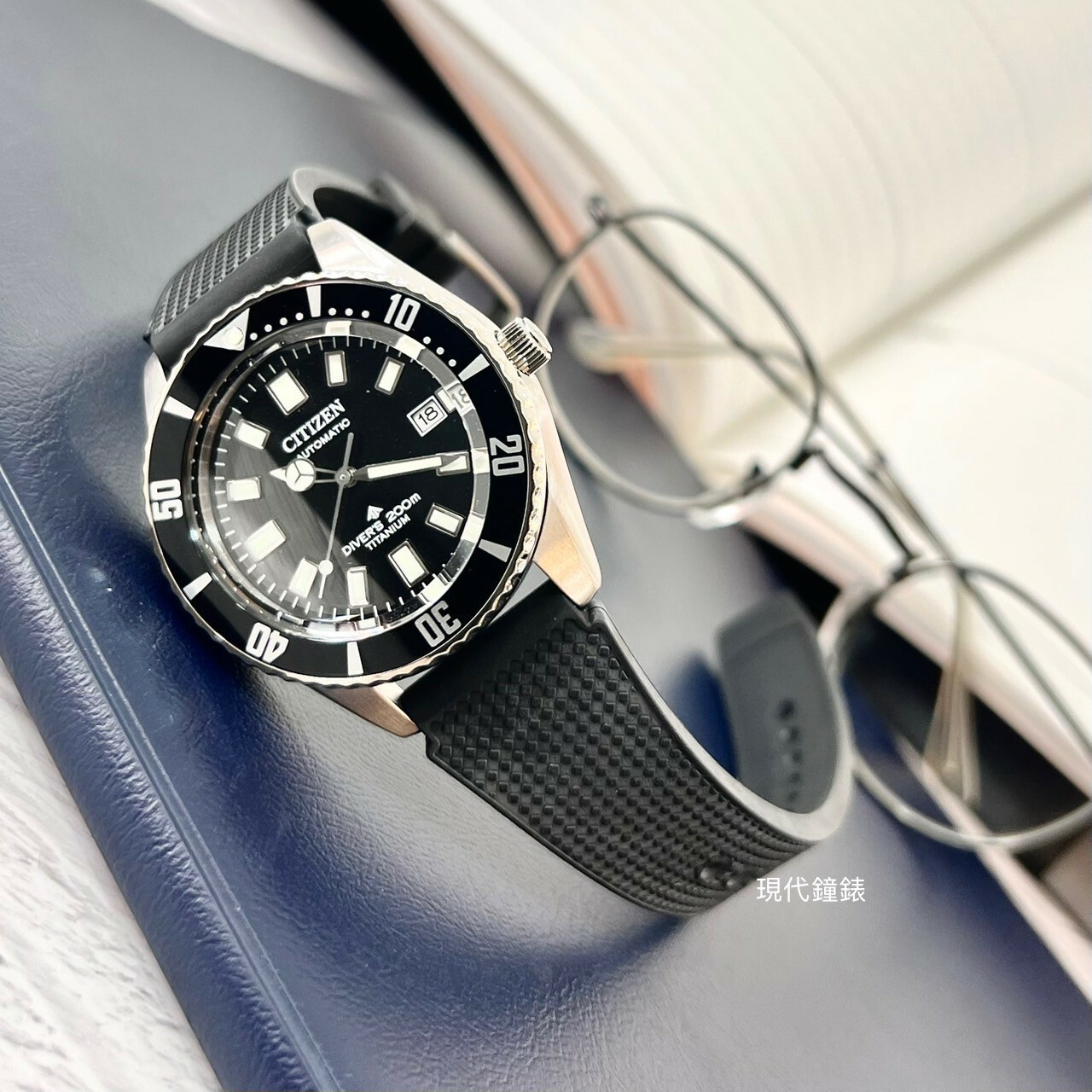 【CITIZEN星辰】PROMASTER 限量鈦1977征服潛水復刻機械錶 NB6021-17E 41mm 現代鐘錶