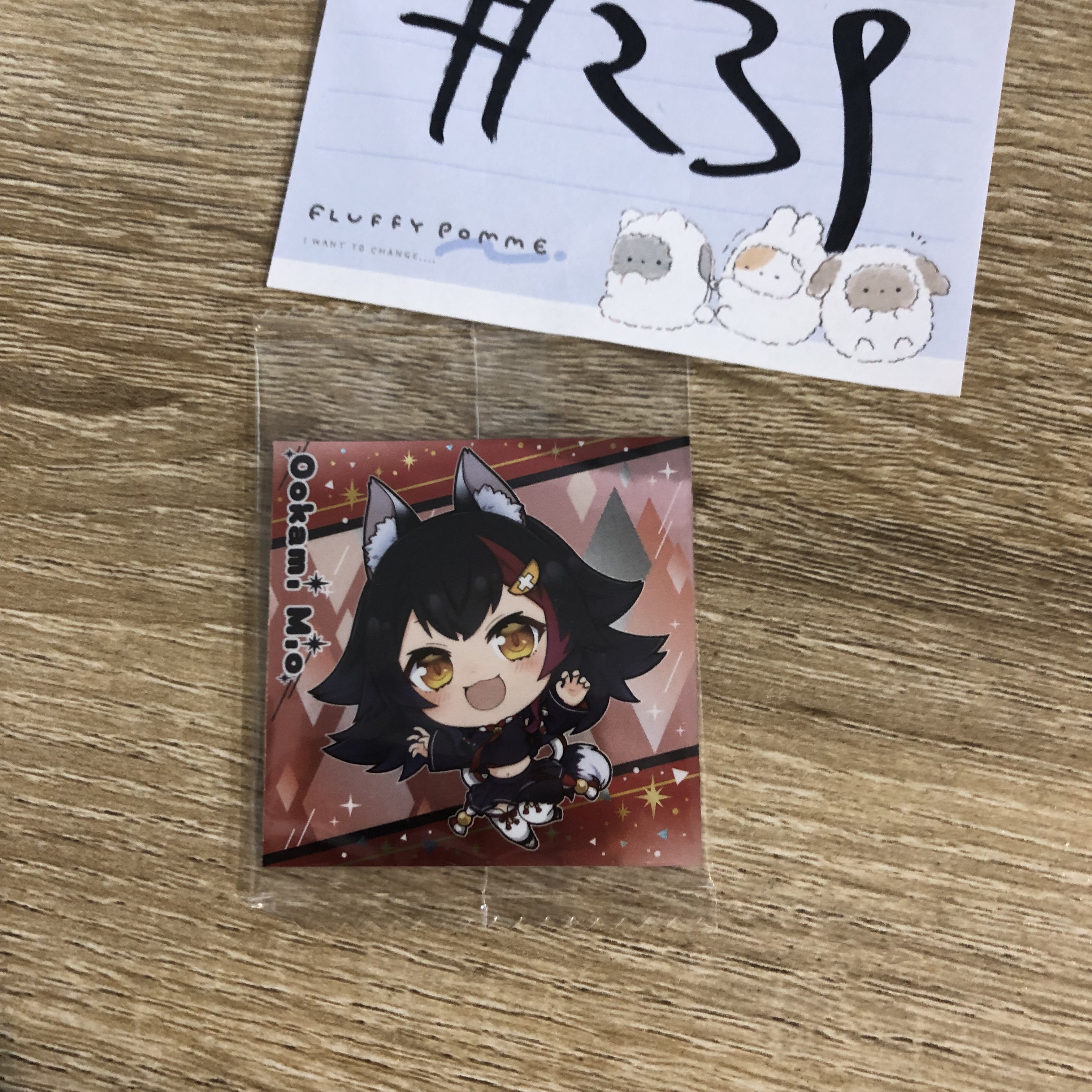 HOLOLIVE  MIO 貼紙#239