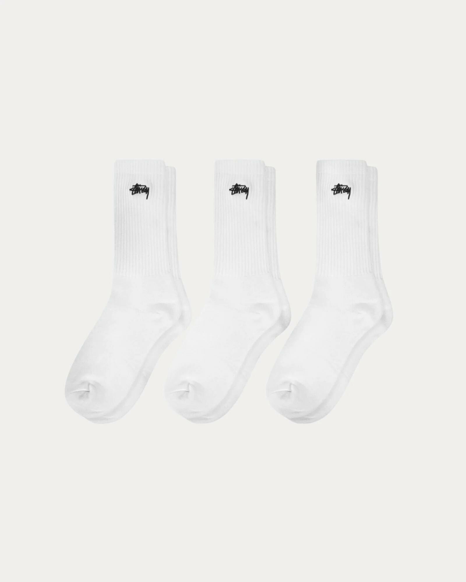 Stussy CREW SOCKS 3 PACK  三件組裝