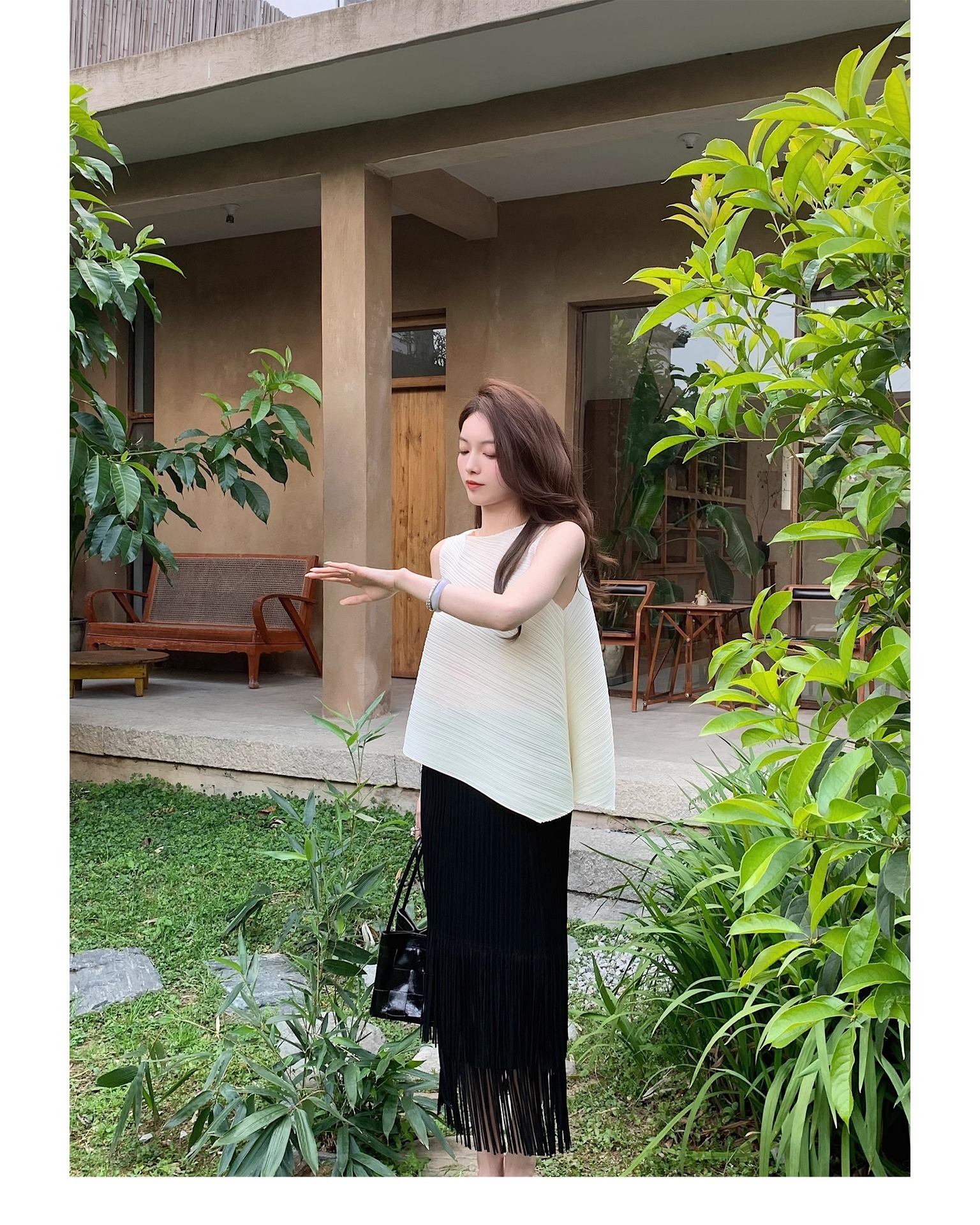 三宅,摺衣,皺褶衣