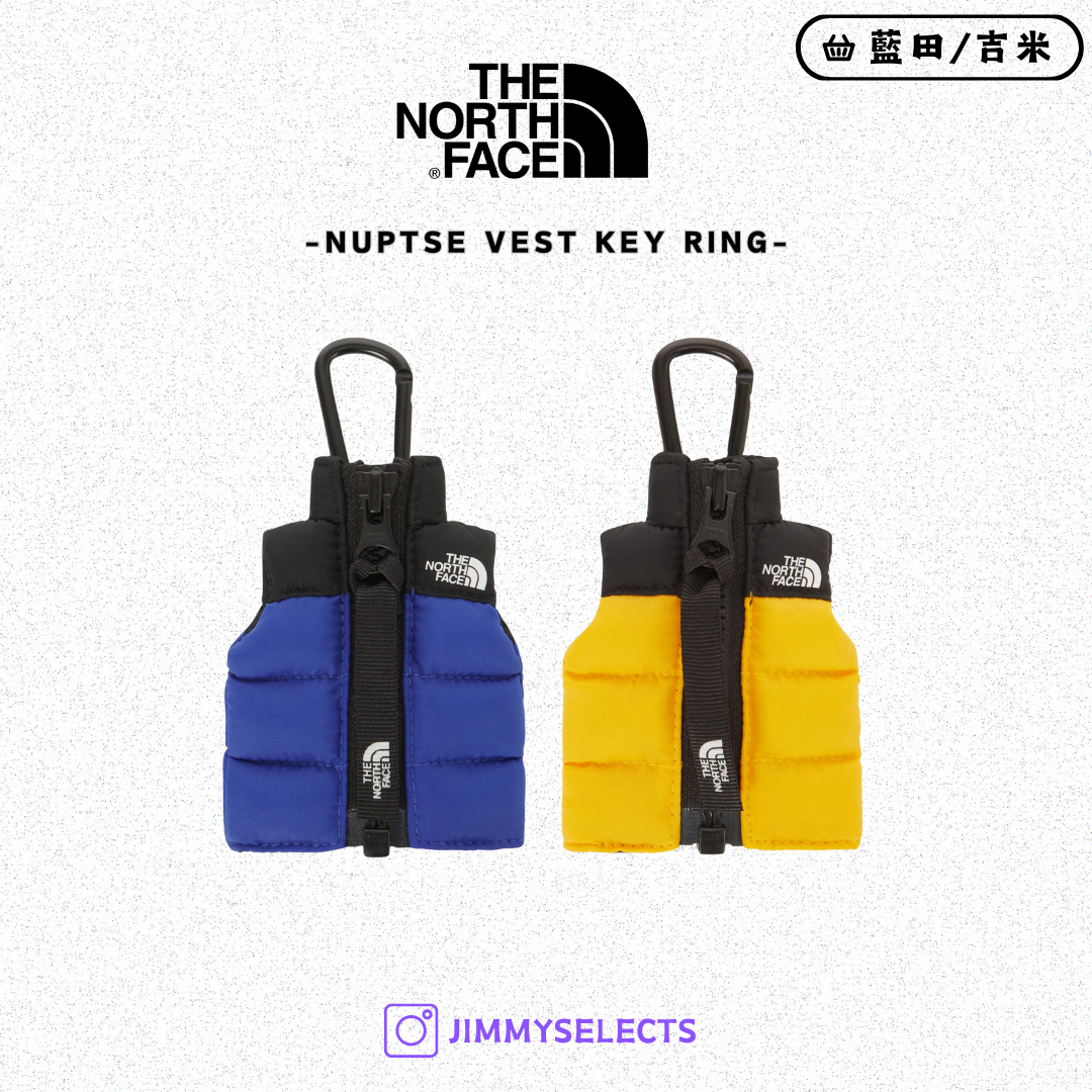 【代購】THE NORTH FACE 北臉 NUPTSE VEST 鑰匙扣 鑰匙圈 NA5AR03