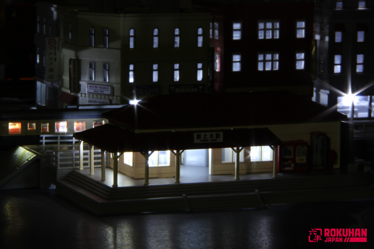 Rokuhan S047-2 Z規 車站套組(紅)