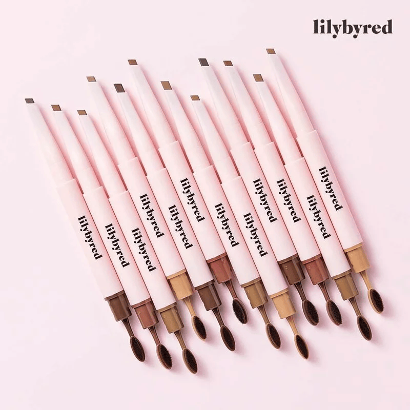 現 貨丨Lilybyred Hard Flat Brow Pencil 雙頭眉筆 #01 02 04 05