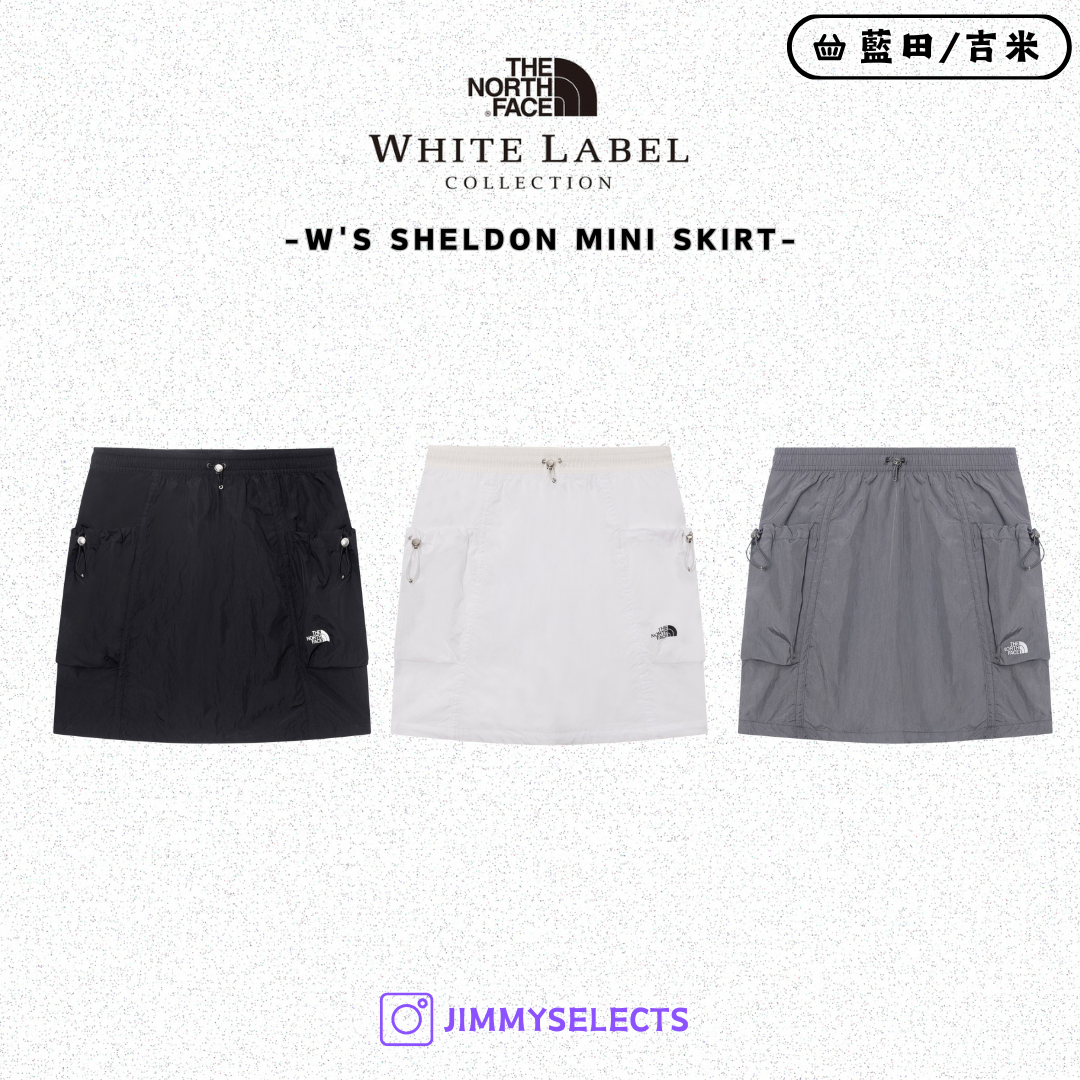 【代購】THE NORTH FACE 北臉 白標 女 SHELDON MINI 雙口袋 裙子 NK6NR35