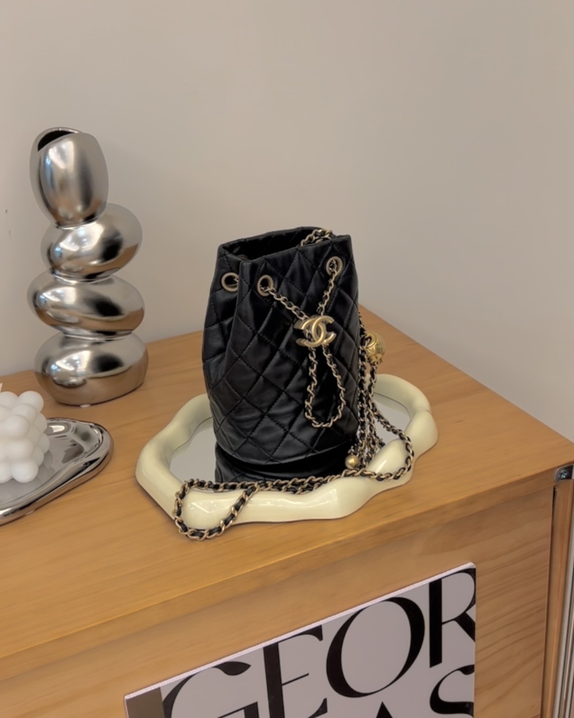 CHANEL｜金球水桶 黑色