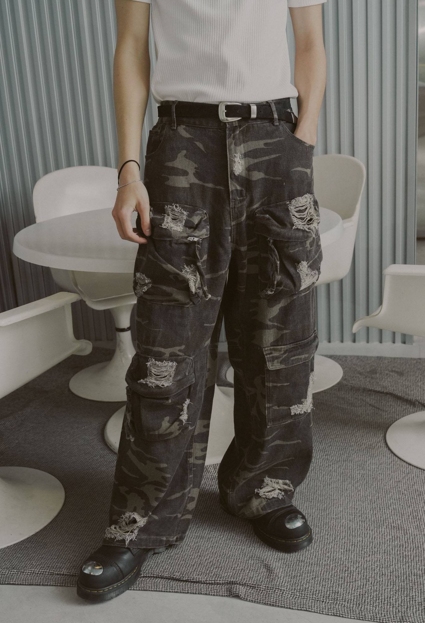【Unisex】Camo Forest Pants #長褲