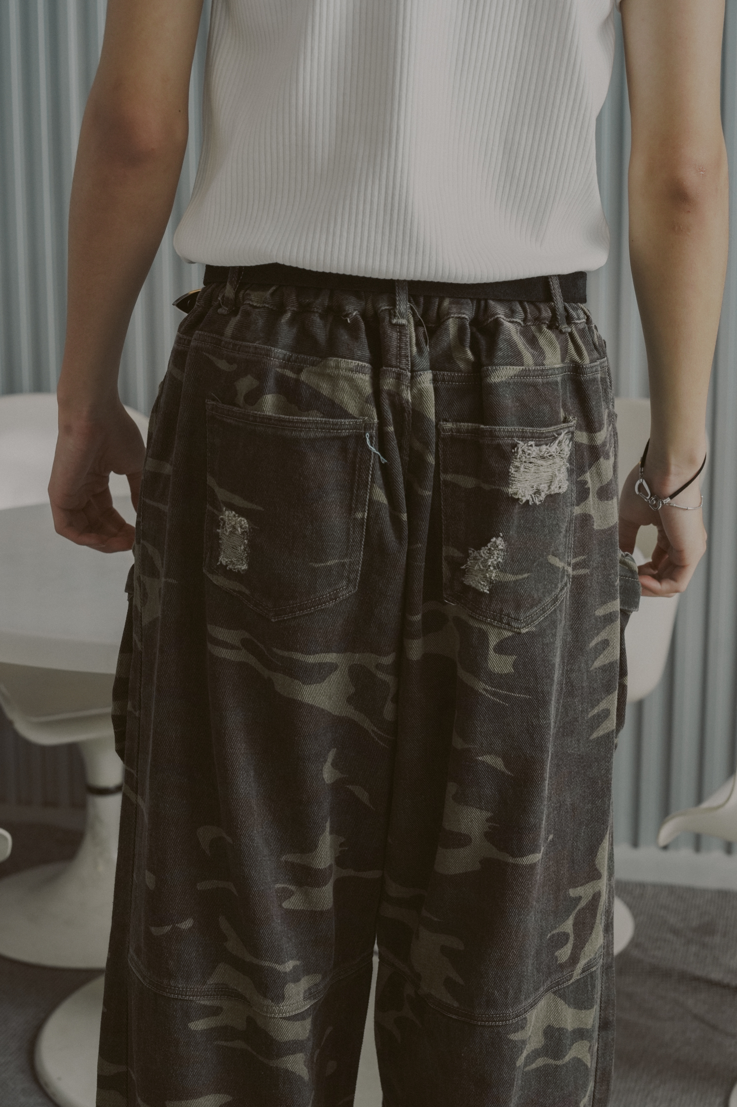 【Unisex】Camo Forest Pants #長褲