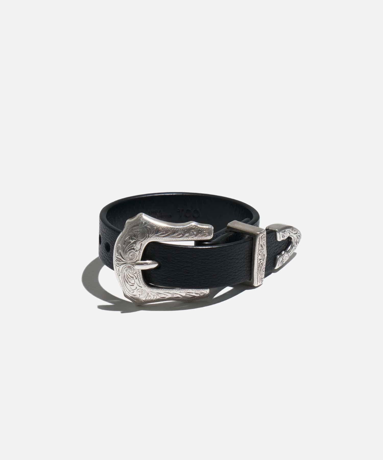 『代購商品』2025SS TOGA VIRILIS  STUDIOUS 別注 Leather Metal Bangle 手環