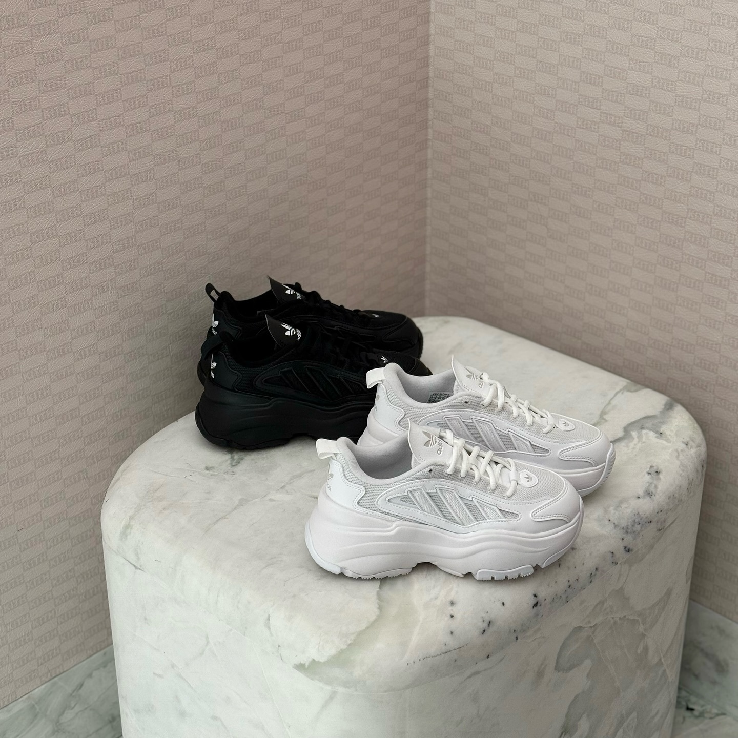 Adidas Originals Ozgaia 白色 全白 白鞋 厚底 復古鞋 IG6047