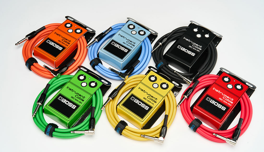 BOSS BOSS BIC-10A 效果器造型導線 3米 直L 金屬頭 無氧銅線芯重型編織屏蔽 線徑6.5mm 第 3 張圖片｜三峽吉他 / Bass