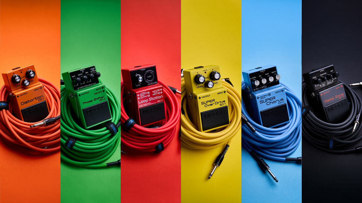 BOSS BOSS BIC-10A 效果器造型導線 3米 直L 金屬頭 無氧銅線芯重型編織屏蔽 線徑6.5mm 第 4 張圖片｜三峽吉他 / Bass