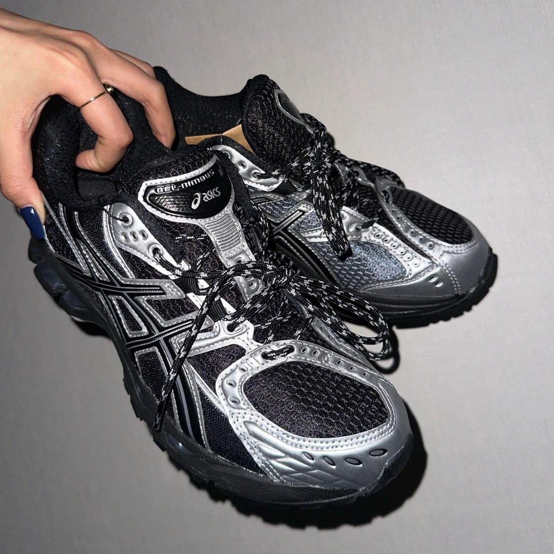 スニーカー Asics Gel-Nimbus 10.1 Black Pure Silver - Korea Exclusive Asics Gel-Nimbus 10.1 Black Pure Silver - Korea Exclusive | eBay