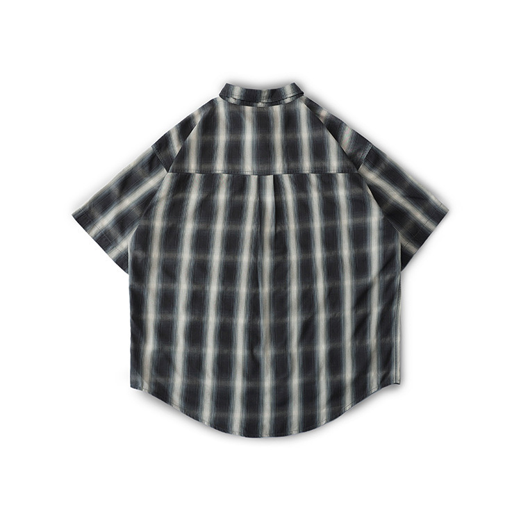 B-SIDE DAMAGE CHECKED SHIRT