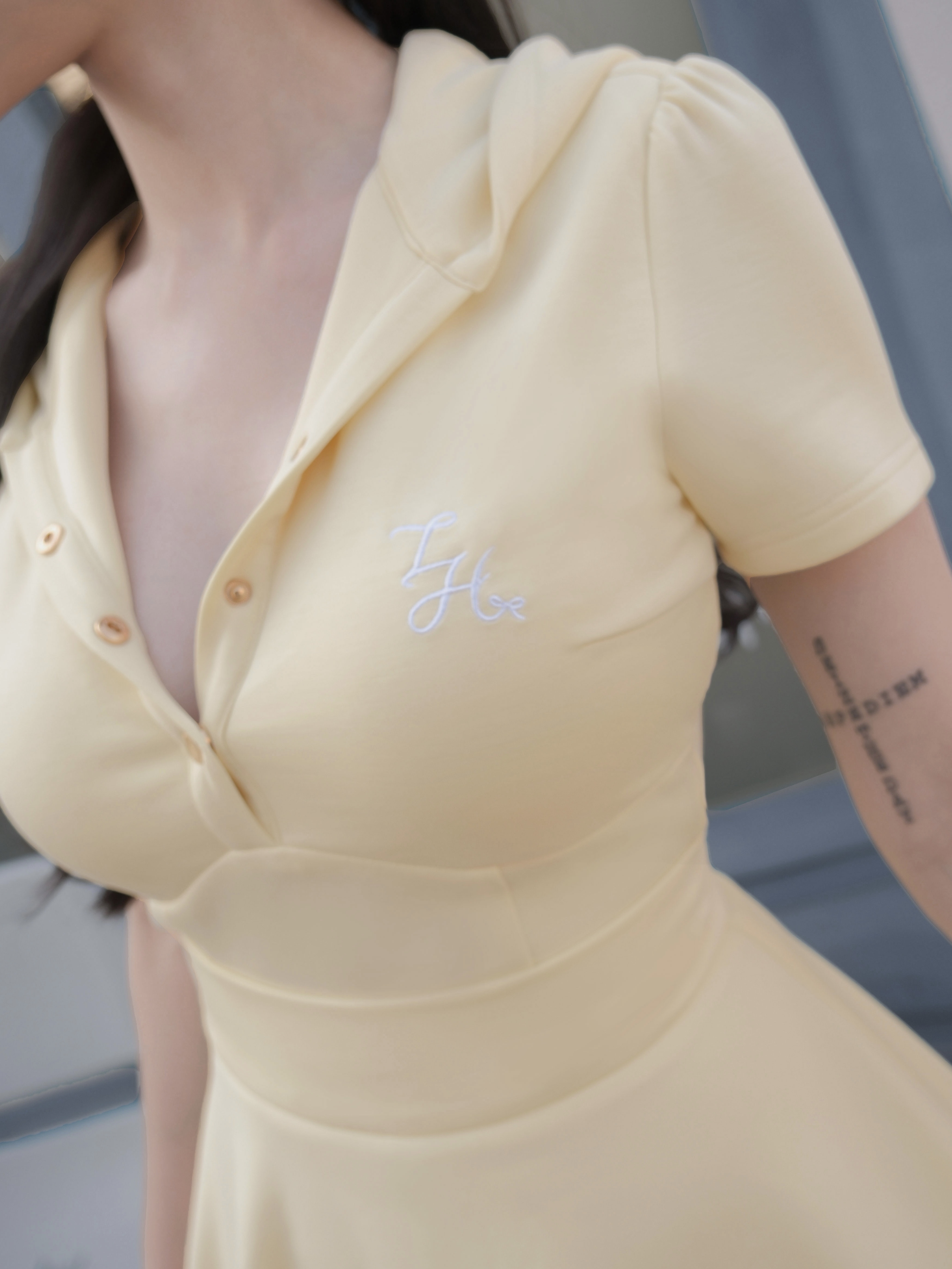 訂製-糖果太空棉連帽短袖上衣