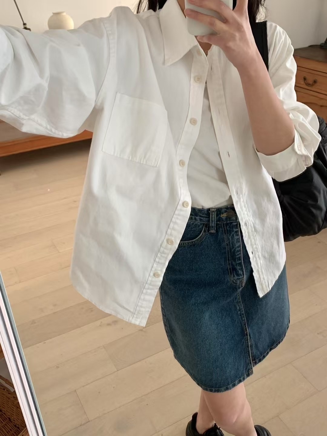 🤍Washing shirt (2 colours)🩵