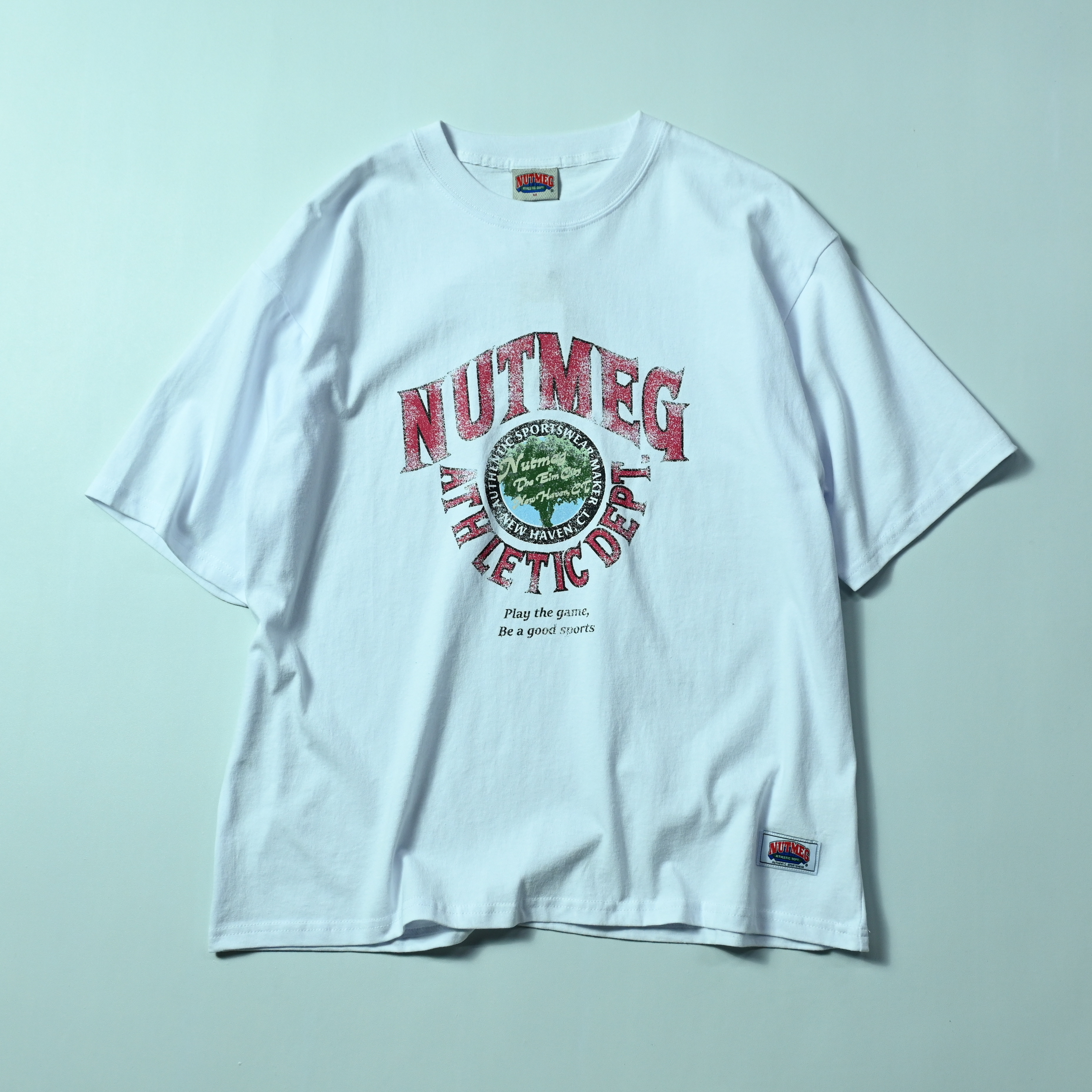Nutmeg Tokyo Powder Discharge Printing Tee