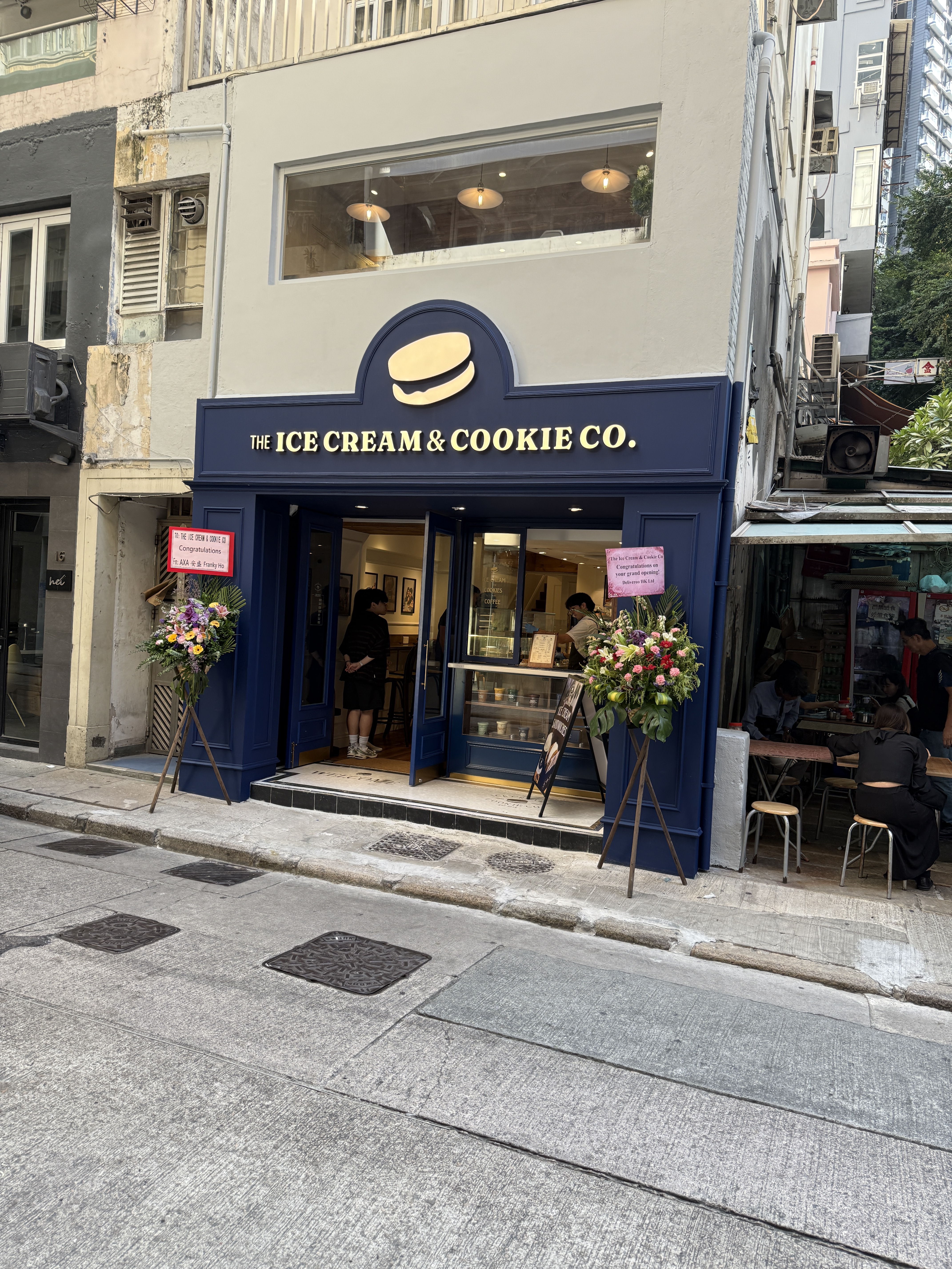 the ice cream & cookies co,marble mosaic,metal deco,topworlds