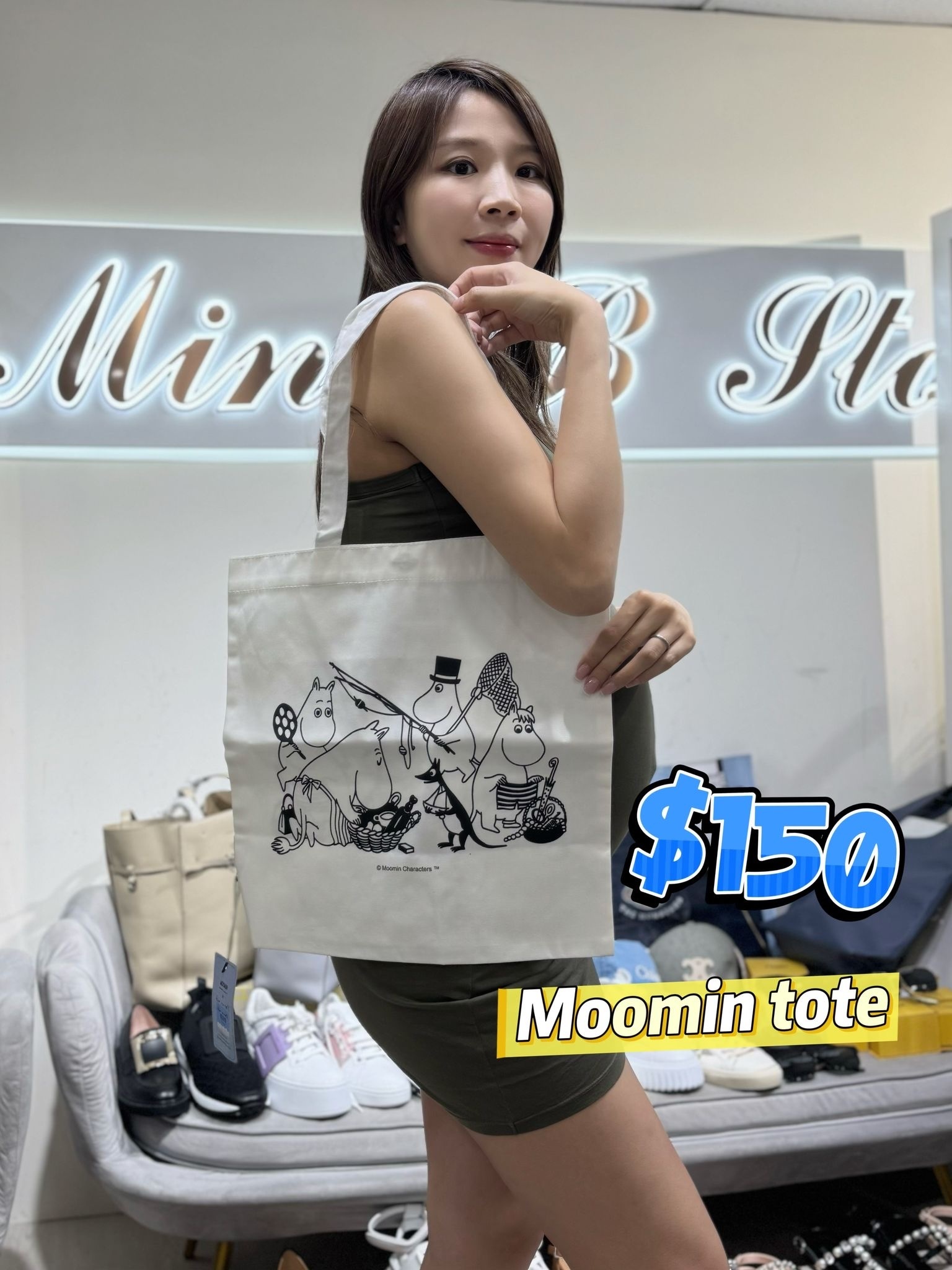 Moomin tote -T