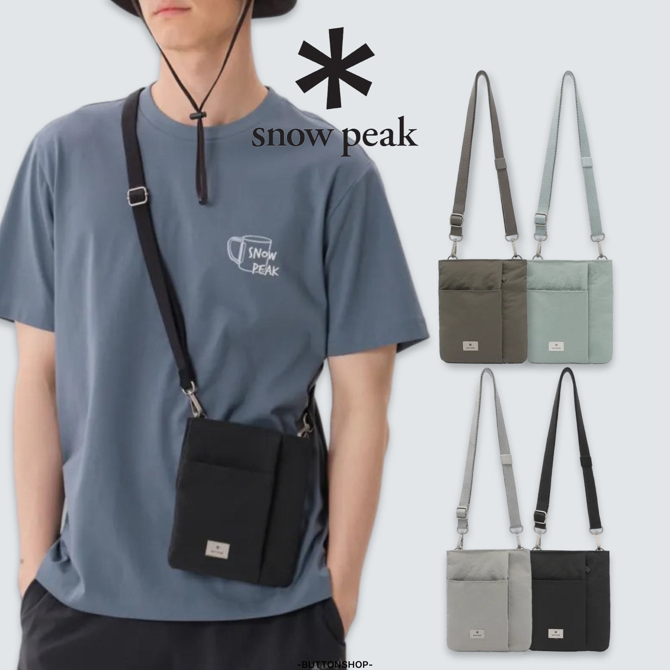 PEAK■Cample Cross Sakosh■送料込 PEAKSオリジナル［マウンテン・サコッシュ SE］ – FUNQTEN