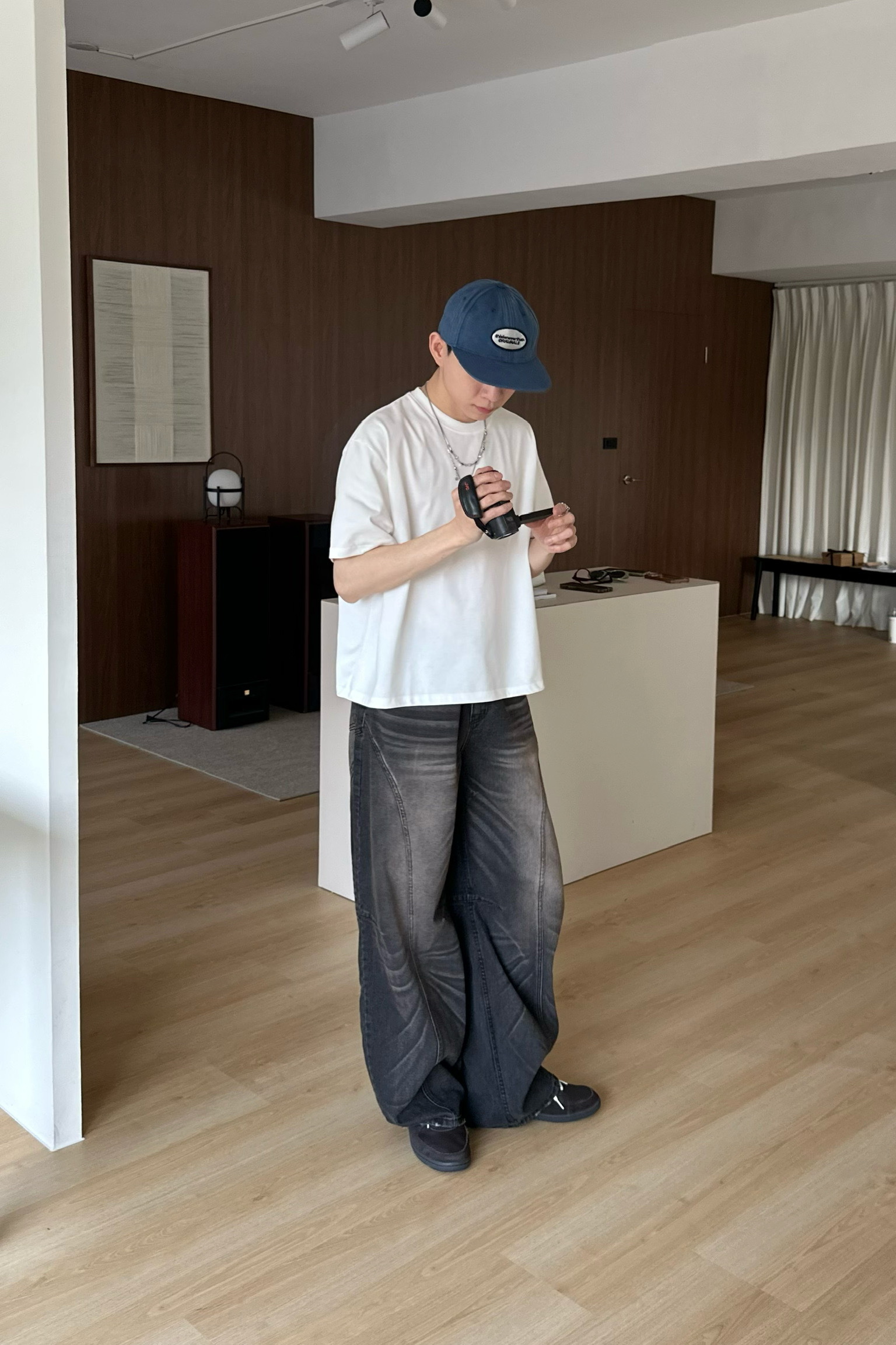 clean fit 短版質感素面T shirt