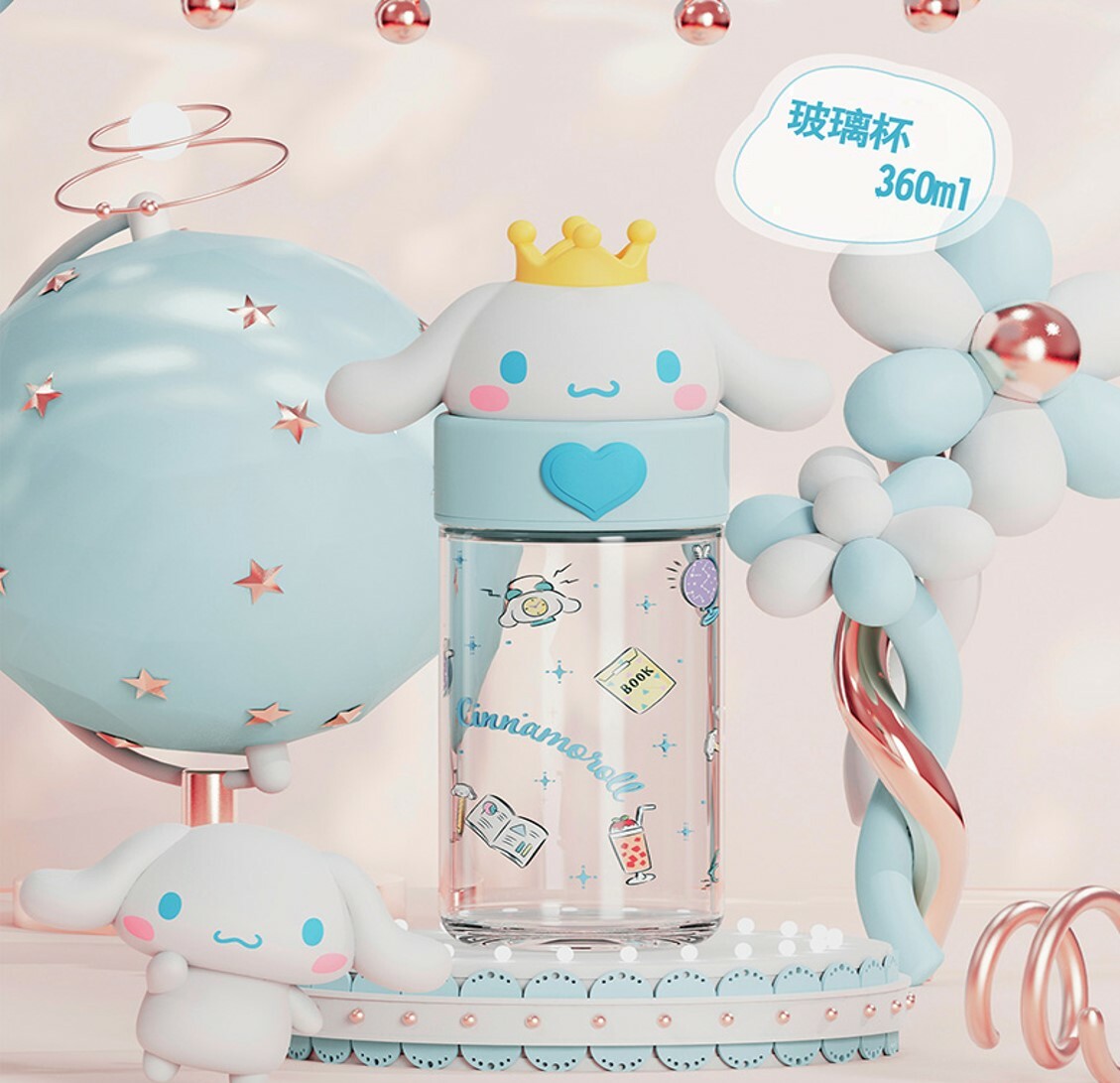 玉桂狗 | 3D高硼硅玻璃杯(360ml)