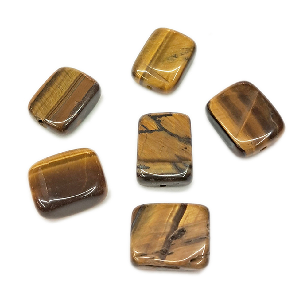 虎眼石 方型珠1.2*1.6*0.7公分1顆【十方】141675